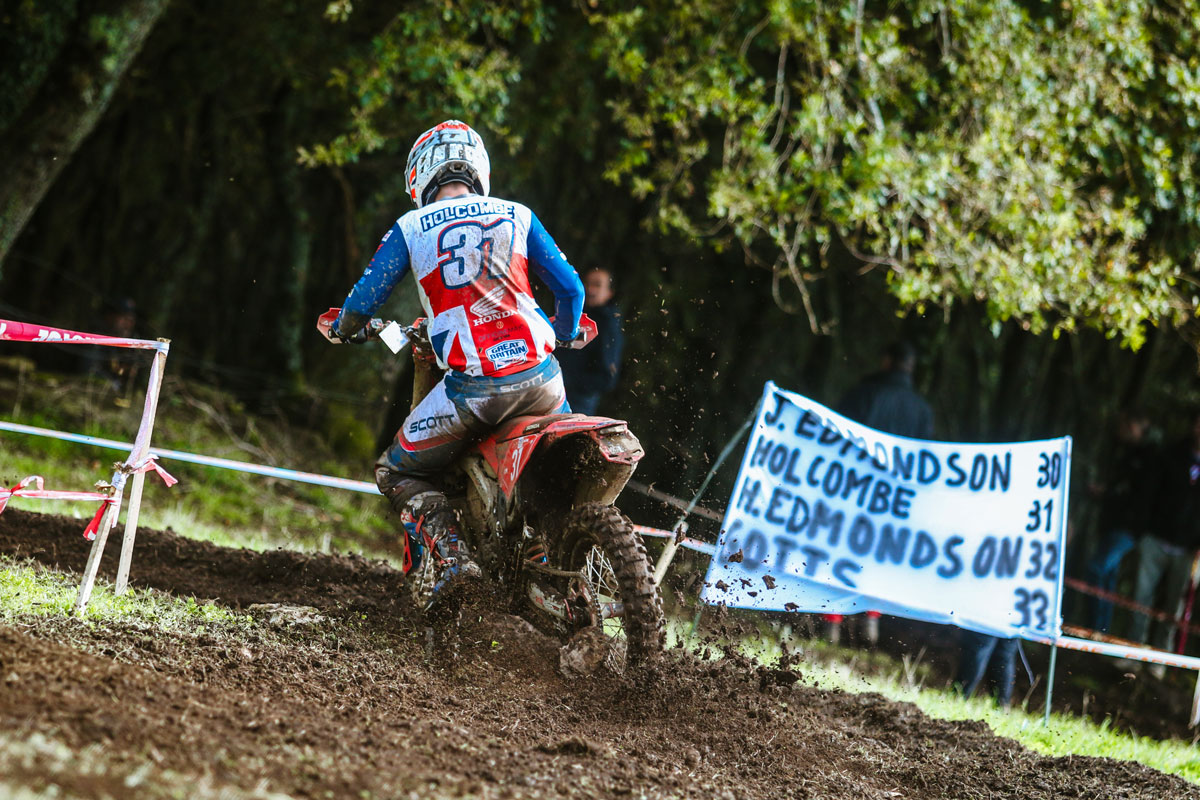 Steve Holcombe holds onto second overall while Juniors move up to fifth on Day four of the 2024 ISDE