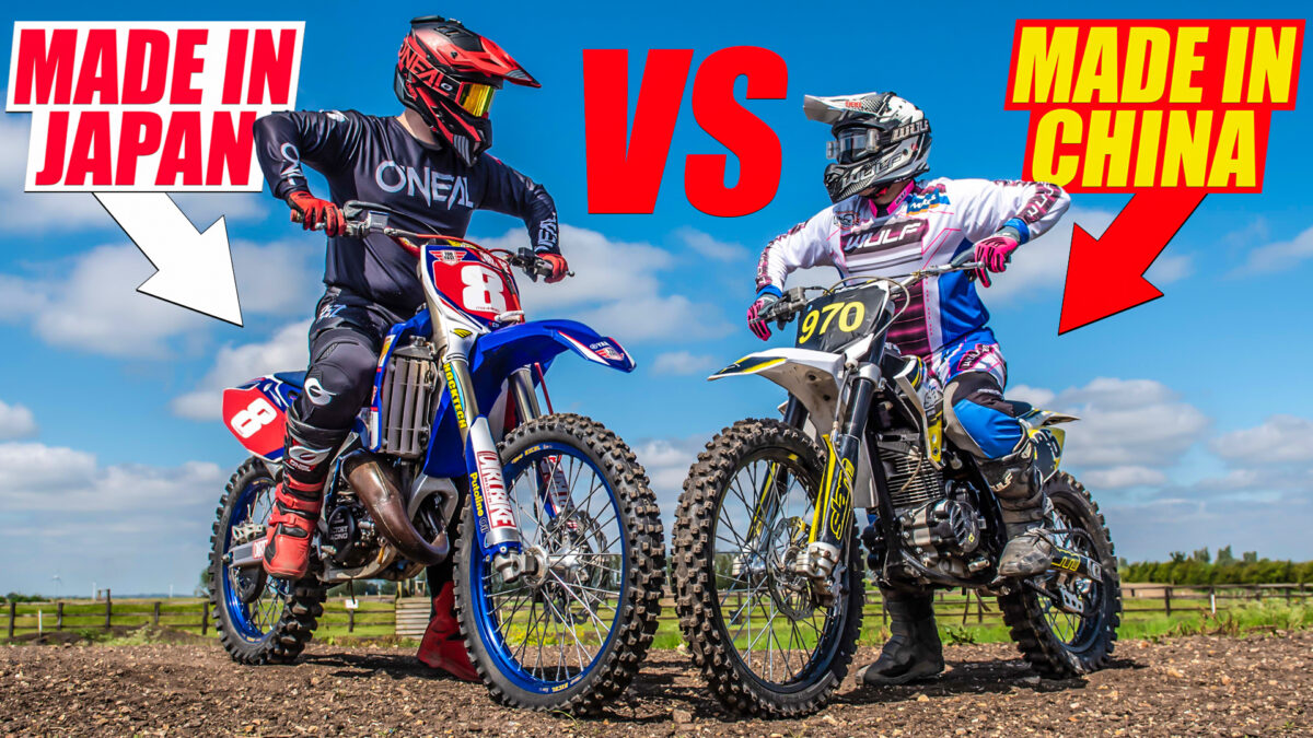 VIDEO: Chinese Dirt Bike vs Japanese Dirt Bike