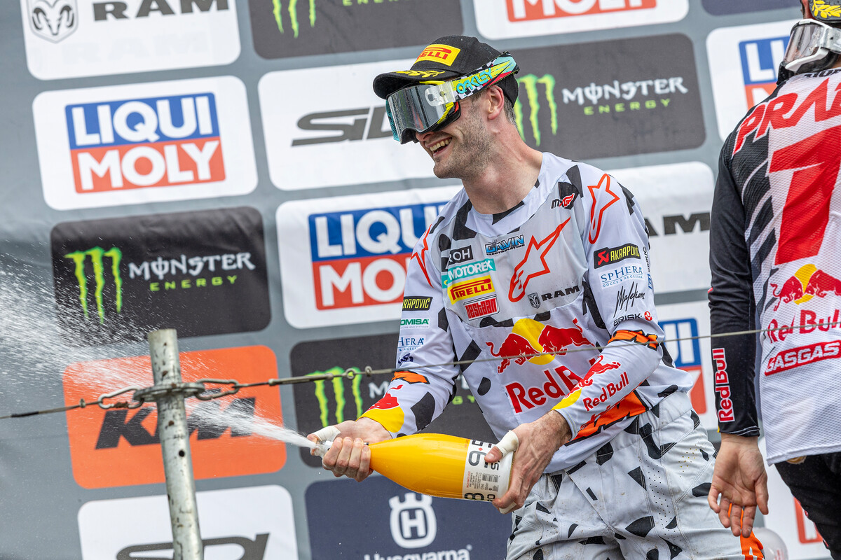 Jeffrey Herlings "my speed is getting better and better."