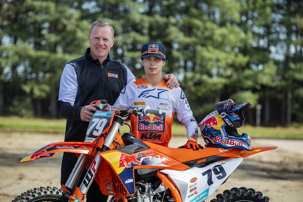 Sacha Coenen To Make Full Time Mx Debut With Red Bull Ktm Factory