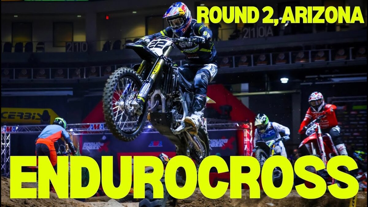 Jonny Walker - Tough night at EnduroCross Round 2 in Arizona!