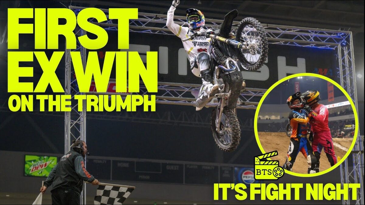 Jonny Walker first AMA EnduroCross Triumph