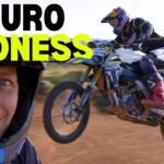 Jonny Walker - New SuperEnduro track with the boys