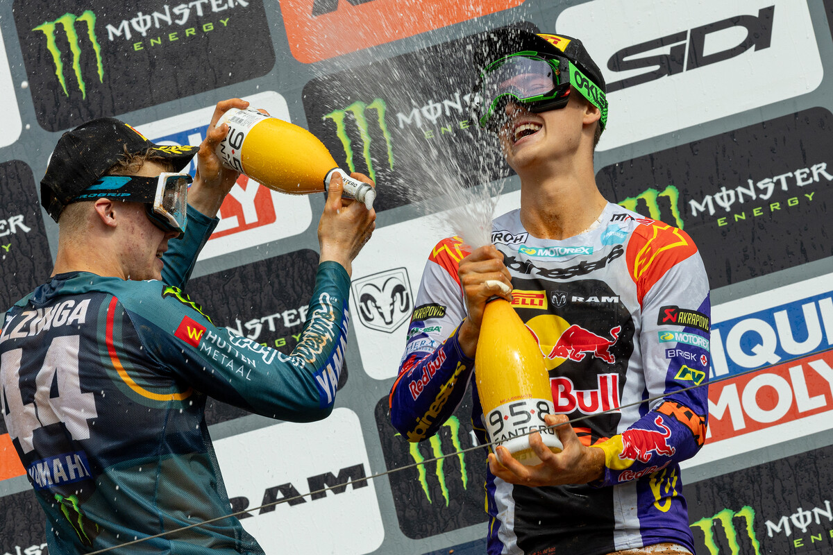 Second MX2 win in a row for Red Bull KTM as Everts conquers Portuguese Grand Prix mud