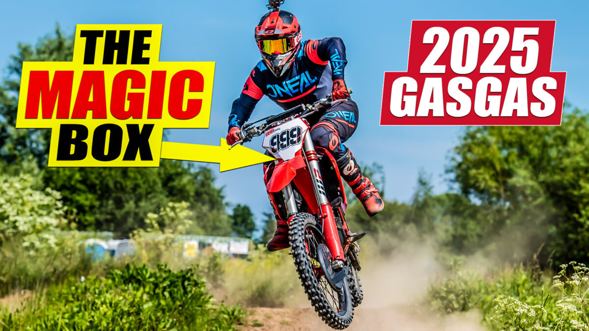 Riding the 2025 GasGas MC250F with a MAGIC box!