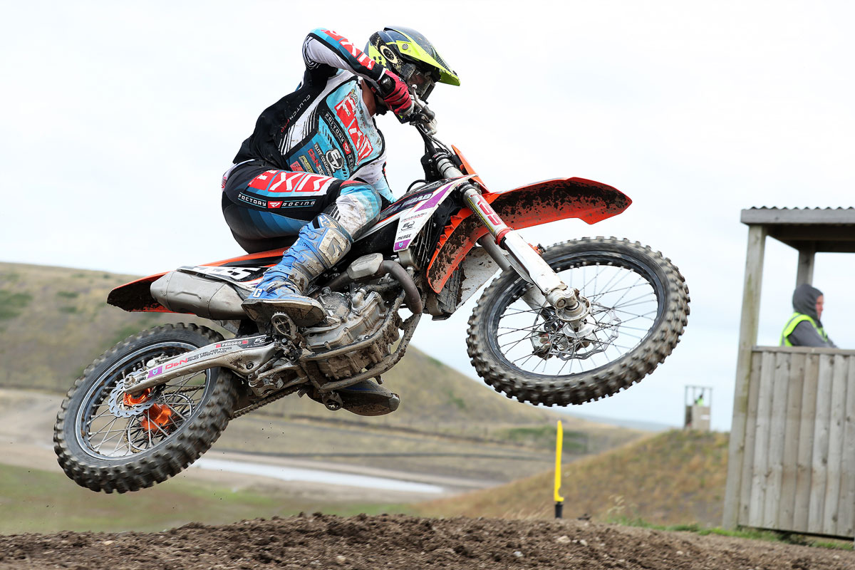 Marshall maxes out on the Mountain! 2024 AMCA British Motocross Championship Round 6