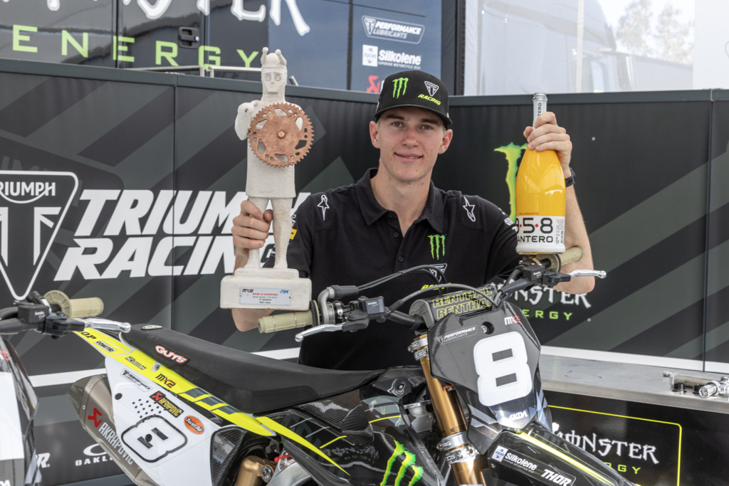 Third overall for Camden McLellan & Monster Energy Triumph Racing at MXGP of Sardinia