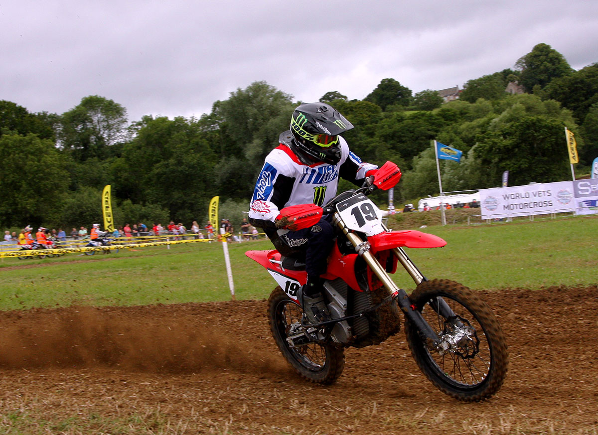 Henry steals the show at 2024 World Vets Motocross