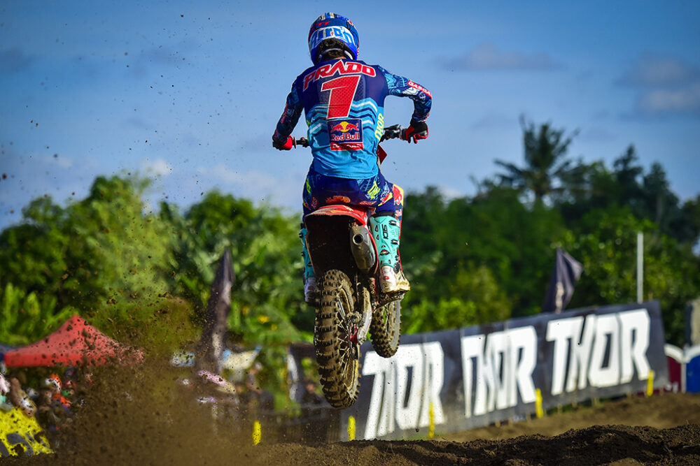 Prado and De Wolf lead the charge at MXGP of West Nusa Tenggara