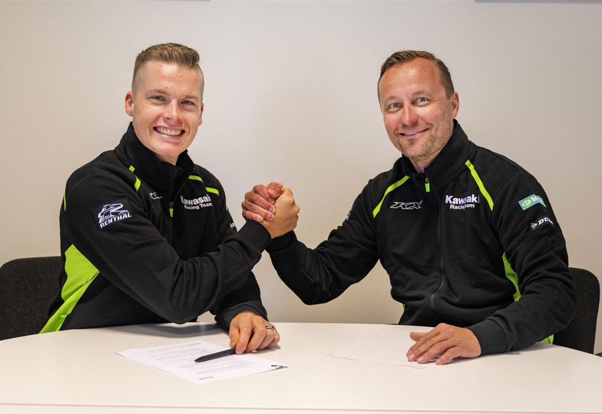 Pauls Jonass joins the Kawasaki Racing Team