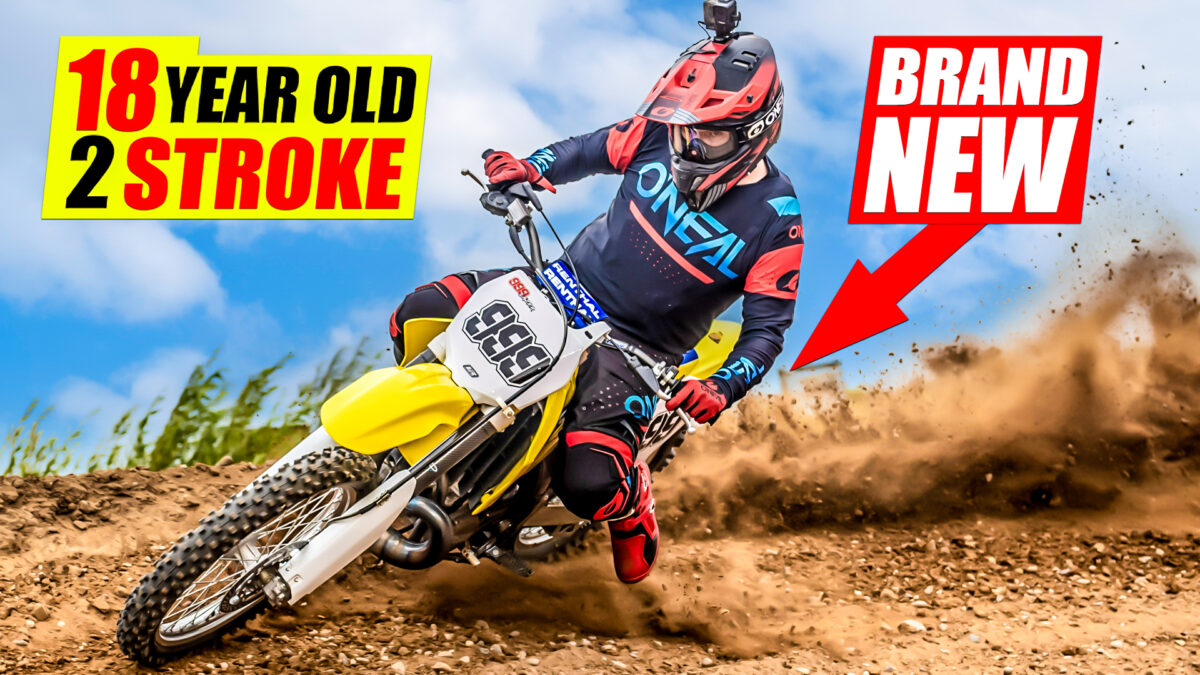 Riding a BRAND NEW 18-Year-Old 2 Stroke for the First Time!