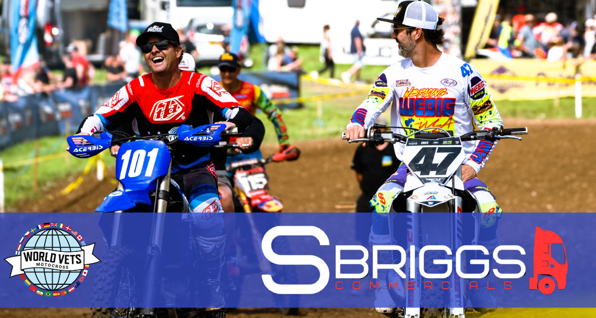 2024 World Vets Motocross announces S Briggs Commercials as title sponsor!