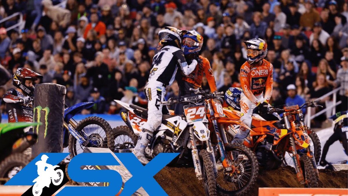 Highlights from the title crowning Salt Lake City Supercross