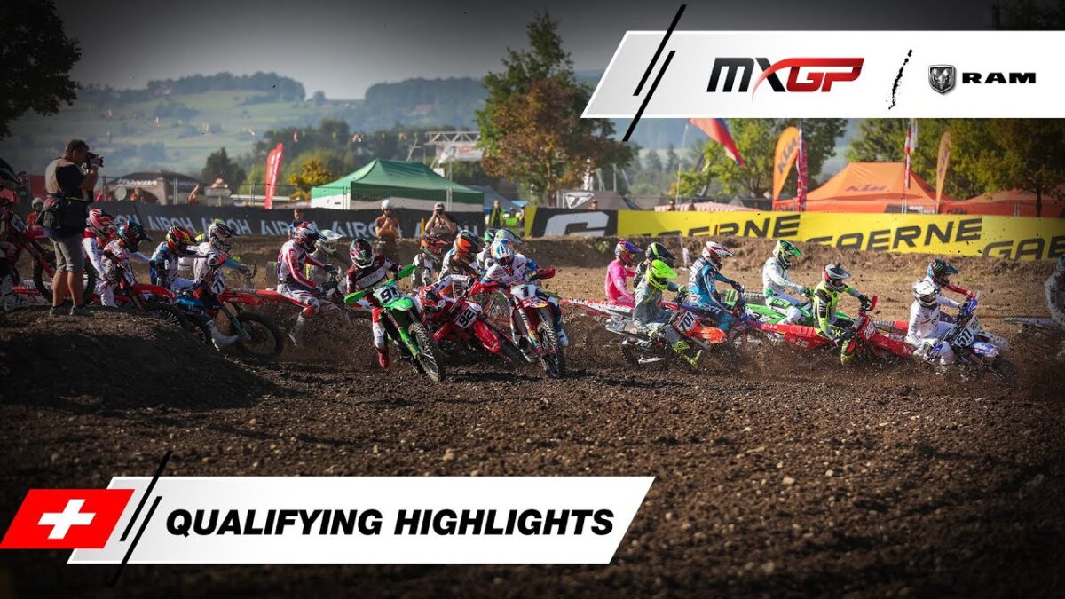 VIDEO: 2024 MXGP of Switzerland - Qualifying Highlights