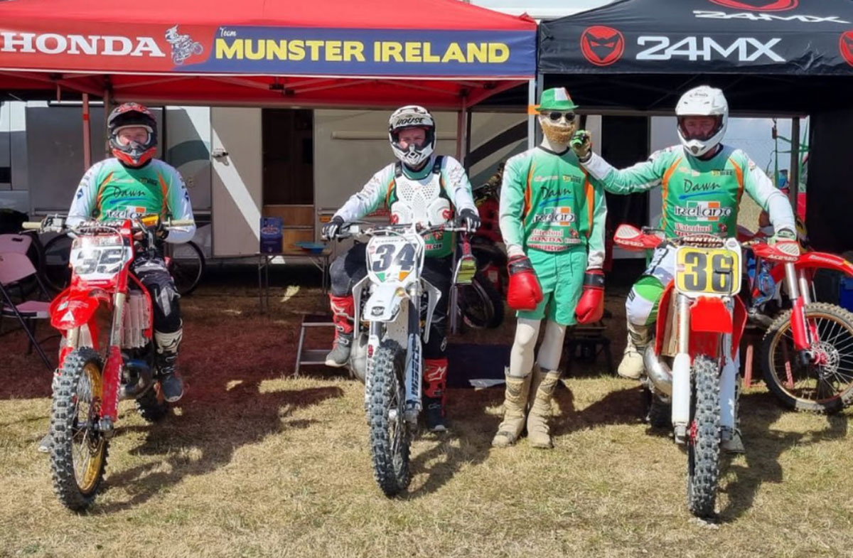 Team Munster in motion and ready to take on VMXdN Foxhill