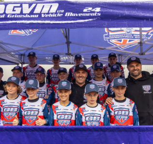 Team GB on the FIM Junior Motocross Championship Podium in Holland!