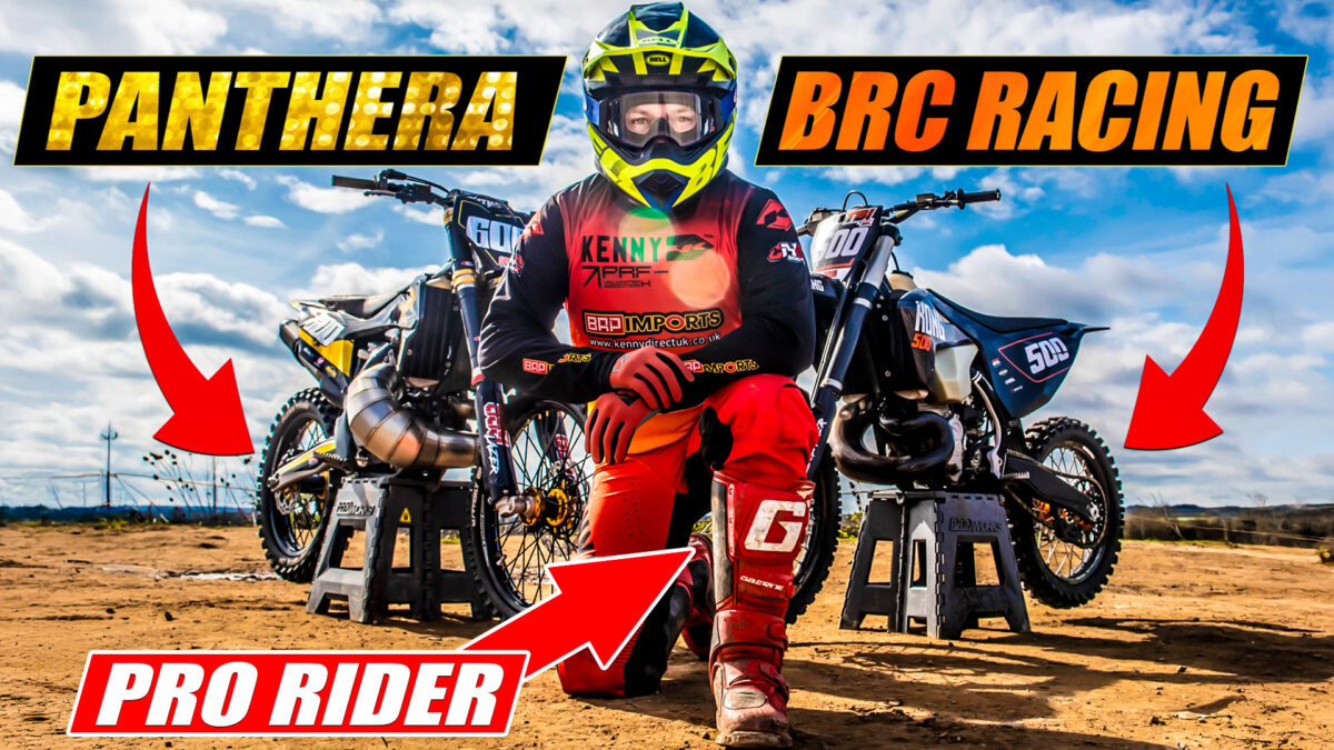 Pro Racer Rides 600cc 2 Stroke for the First Time!
