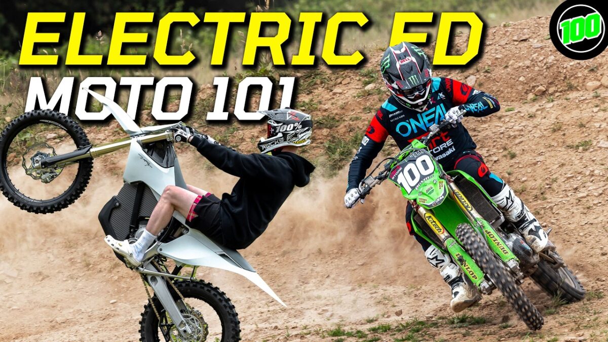 Tommy Searle Vlog - Ed rides a Stark at Moto101