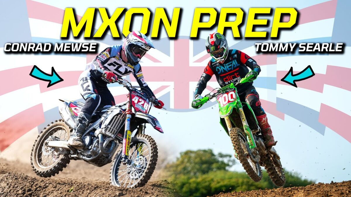 Tommy Searle Motocross of Nations testing