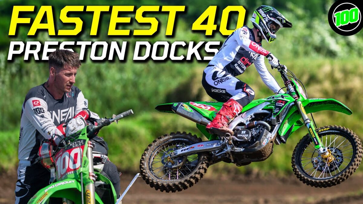 Tommy Searle - Racing at Preston Docks Fastest 40 - Battling with Billy Askew