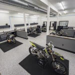 The state-of-the art Triumph Factory Racing facility