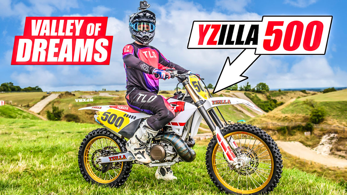 YZ500 2 Stroke shreds the Valley of Dreams! | VMXDN Foxhill 2024