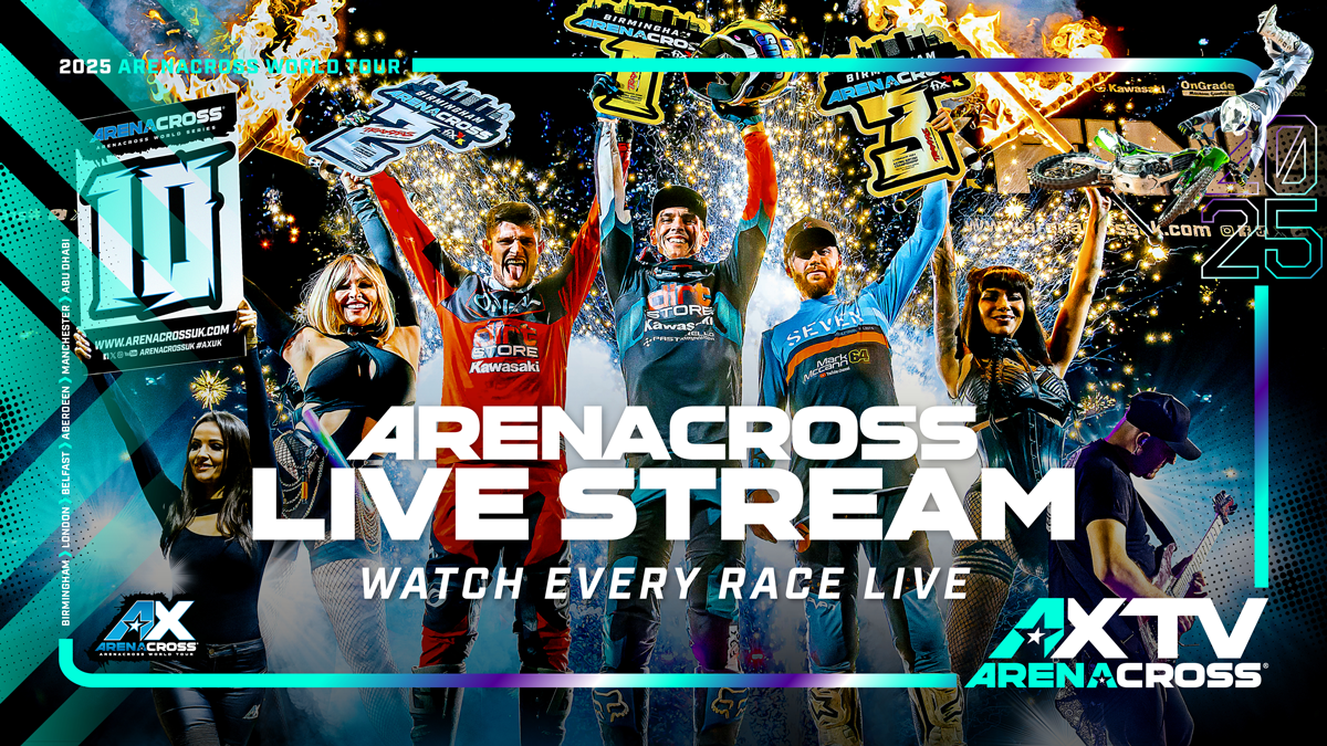 The Arenacross Live Stream is back for 2025!