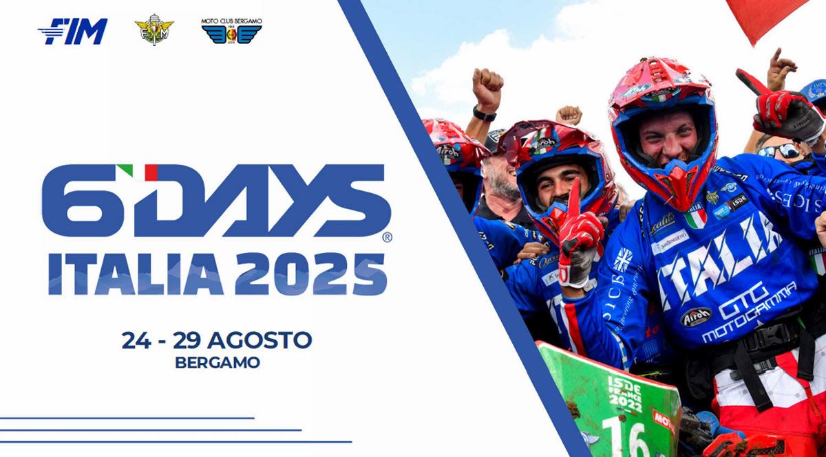 FIM ISDE 6DAYS® set to return to Italy for 2025