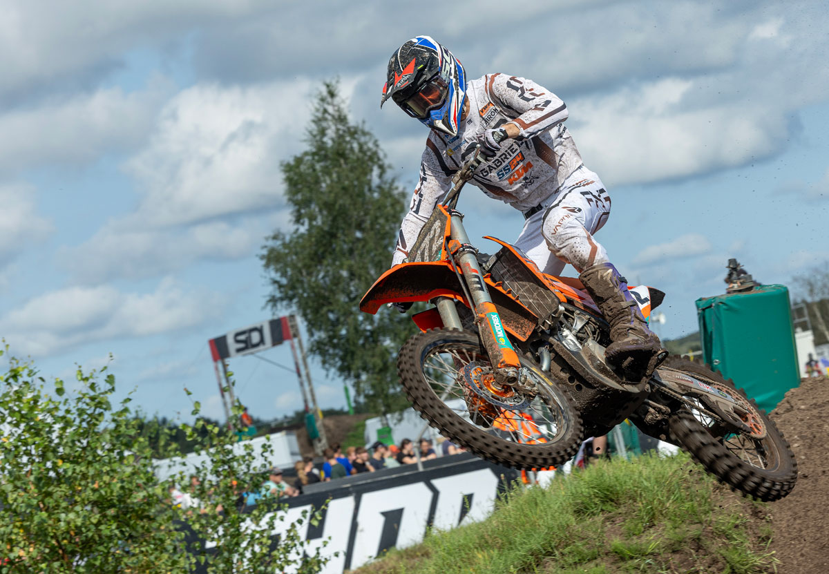 MX2 top ten for Cas Valk & Gabriel SS24 KTM at MXGP of the Netherlands!