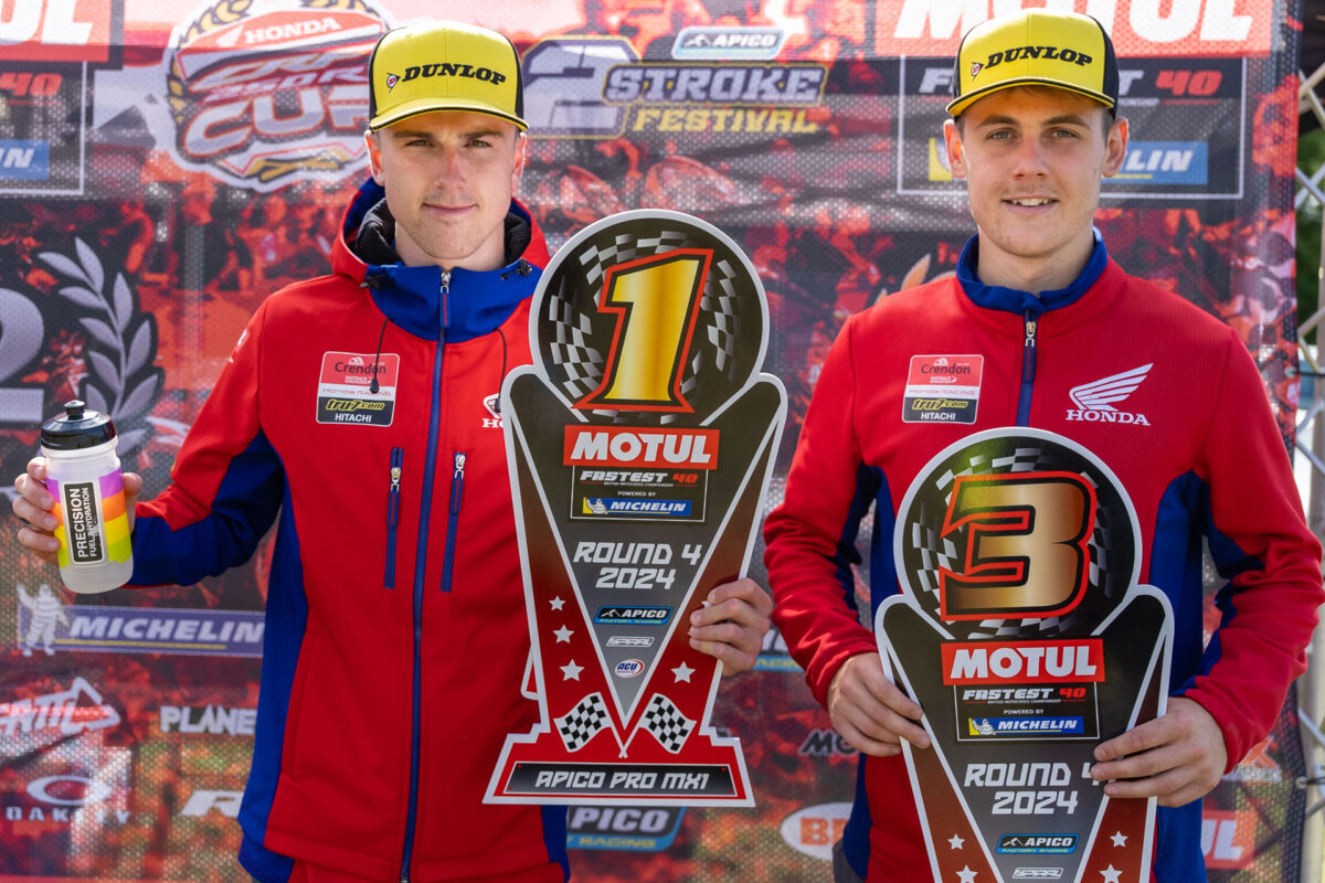 Mewse & Hammal make it a double Fastest 40 podium for Honda at Brookthorpe!