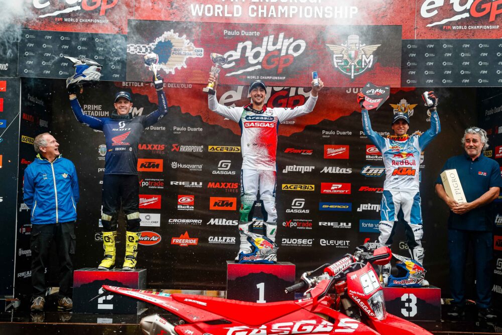 Verona claims EnduroGP of Italy day two victory ahead of Holcombe - Race Report