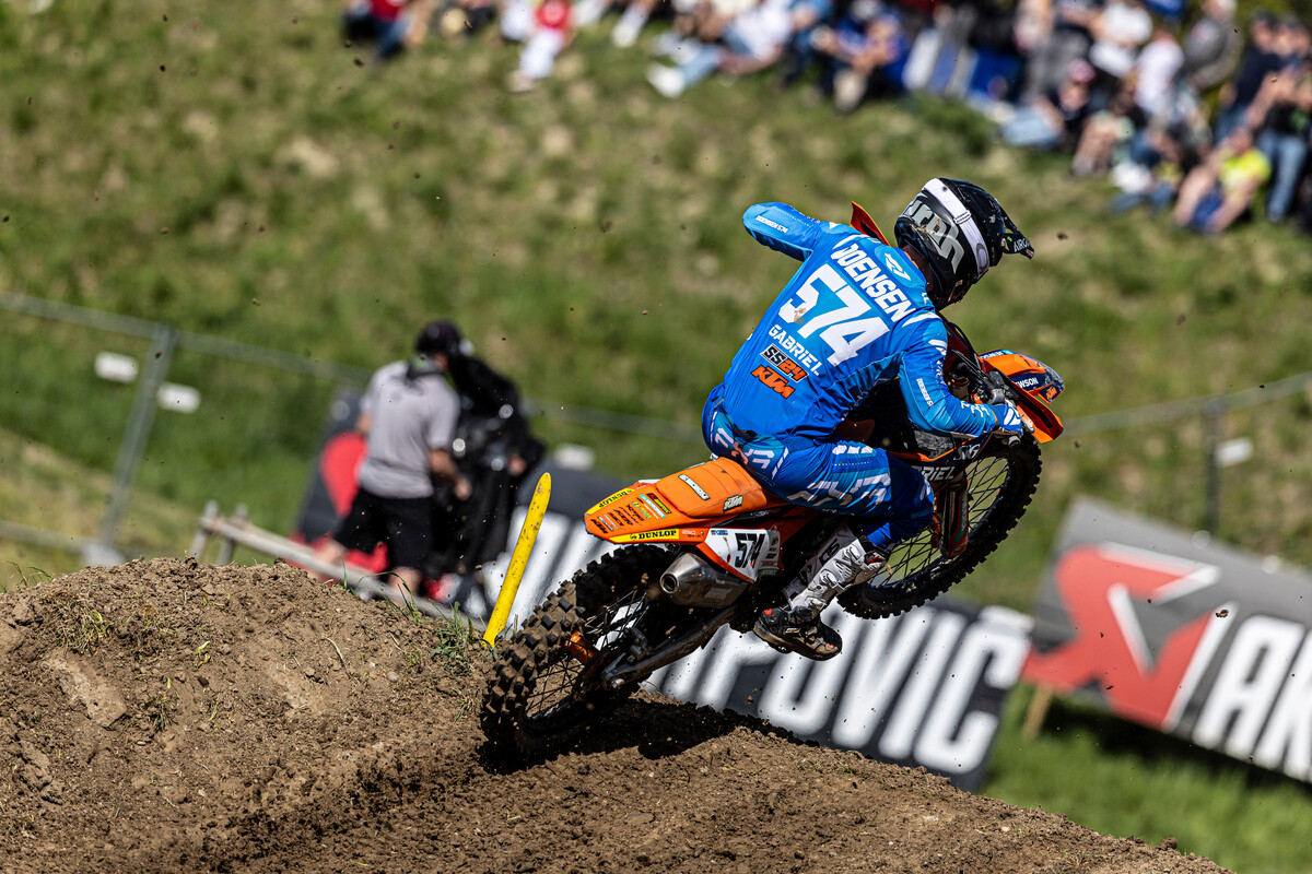 Another "what could have been" weekend for Gabriel SS24 KTM in Switzerland!