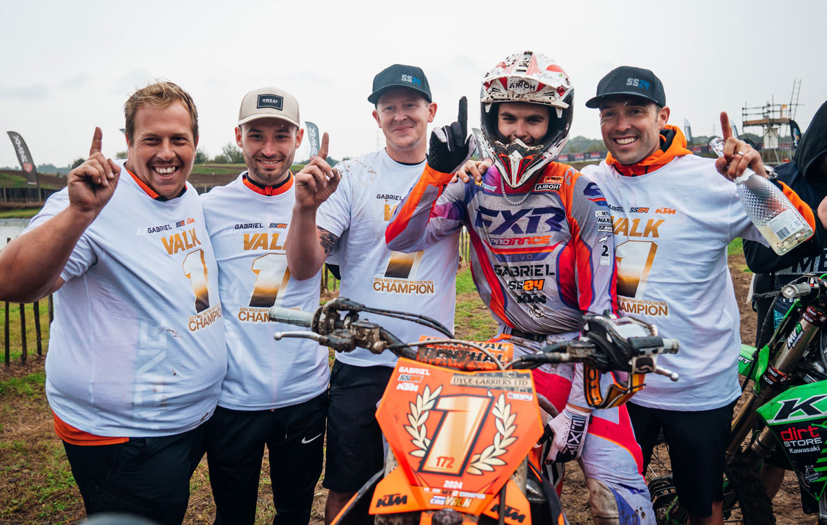 British MX Champs Glory and podiums for Gabriel SS24 KTM