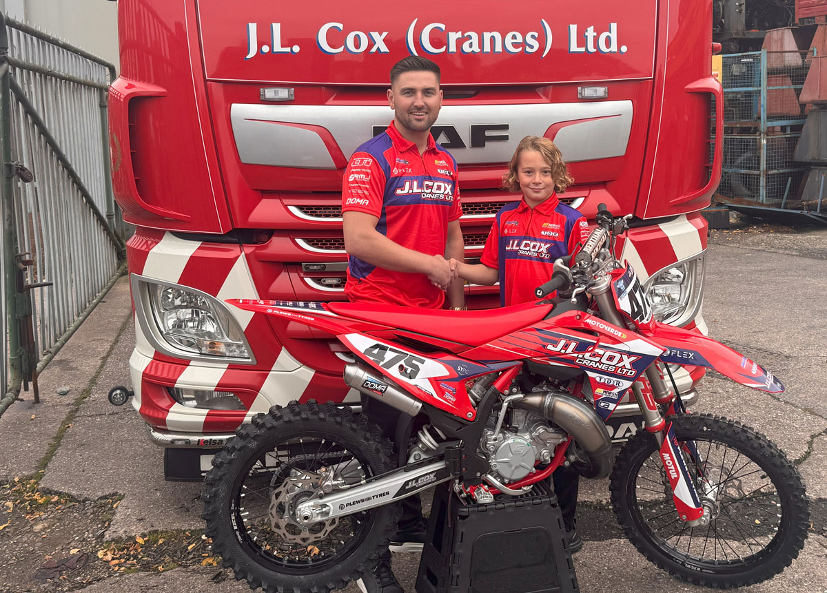 British 65cc MX Champion Cohen Jagielski signs for J L Cox Motorsports