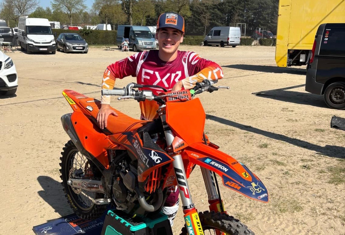 Gabriel SS24 KTM Factory Juniors sign Oriol Oliver as a fill in