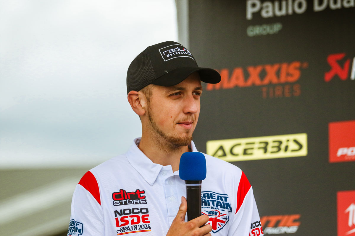 Dan Mundell ruled out of 2024 ISDE due to injury