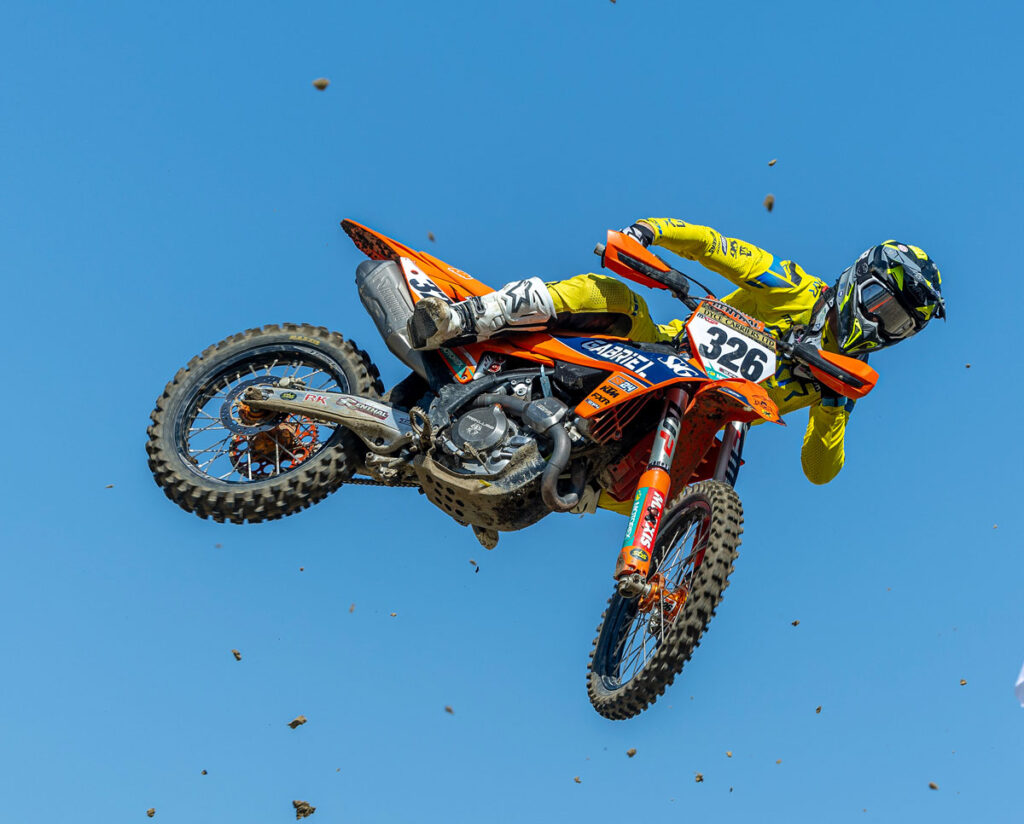 Gilbert back in the points as Valk scores another EMX podium for Gabriel SS24 KTM in Switzerland!