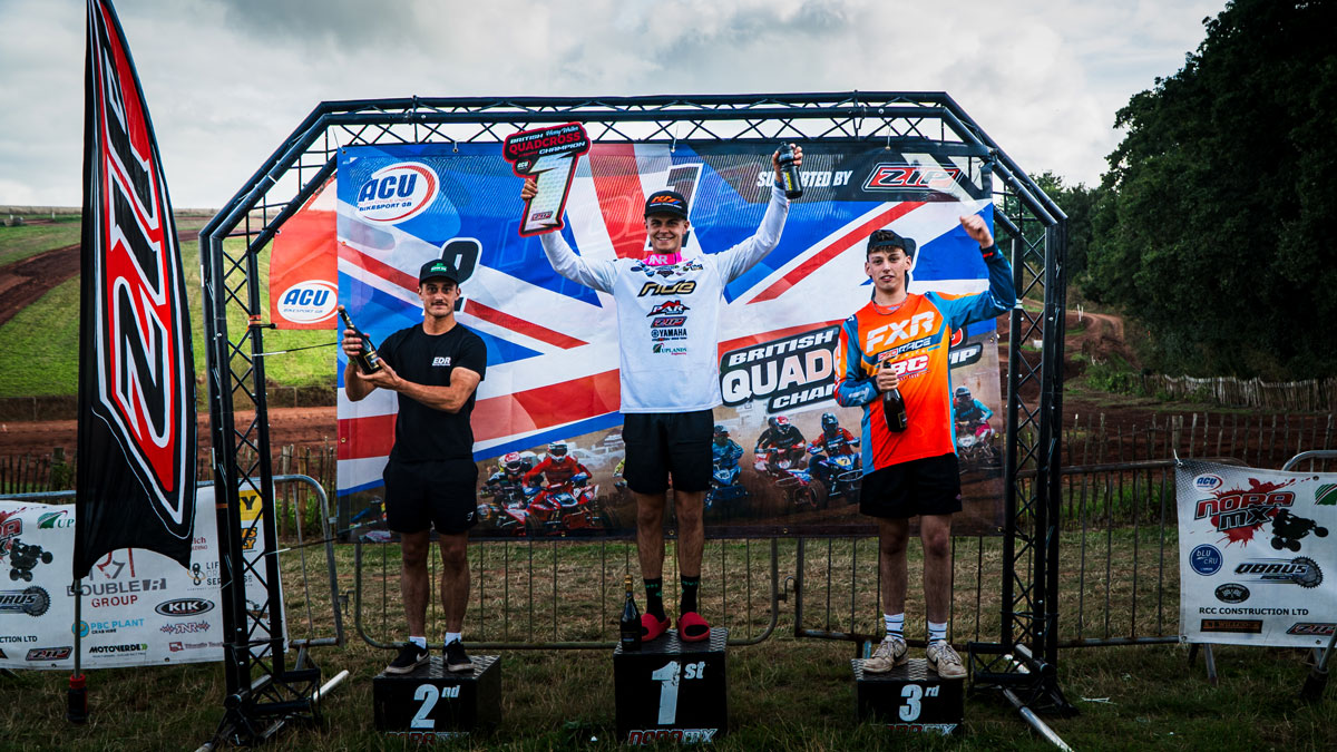 Harry Walker makes it back to back ACU British Quadcross Championship titles with Little Silver victory