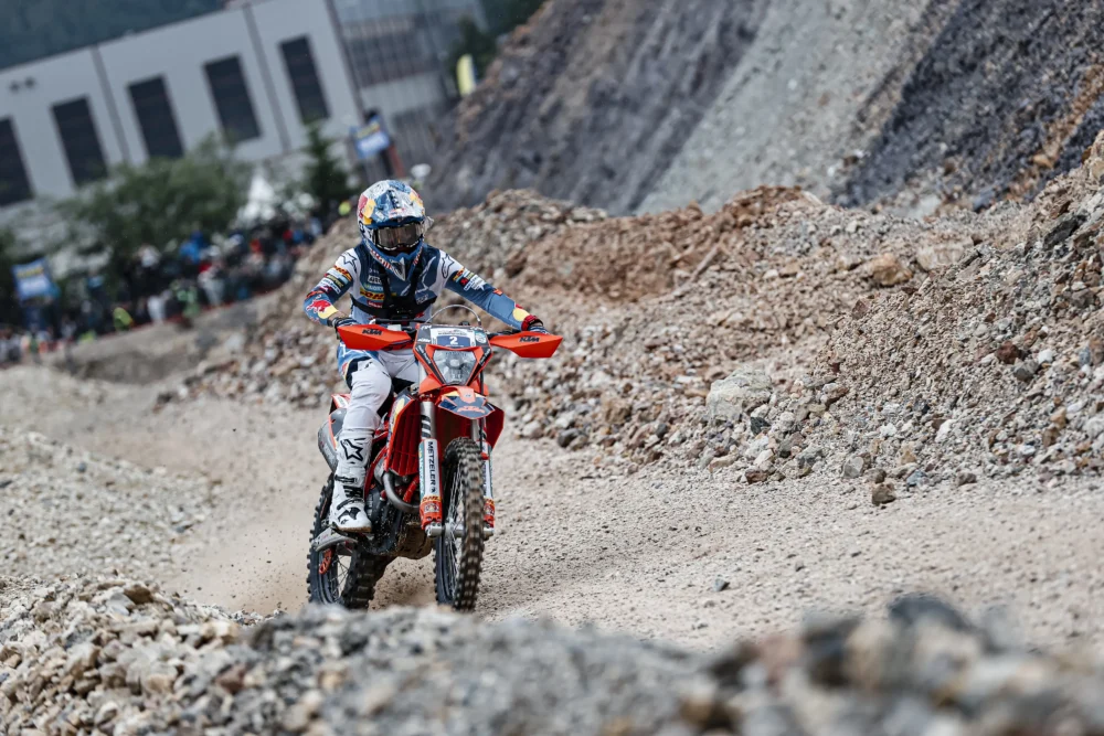 Josep Garcia quickest in Red Bull Erzbergrodeo Iron Road Prologue at Fim Hewc Round Two