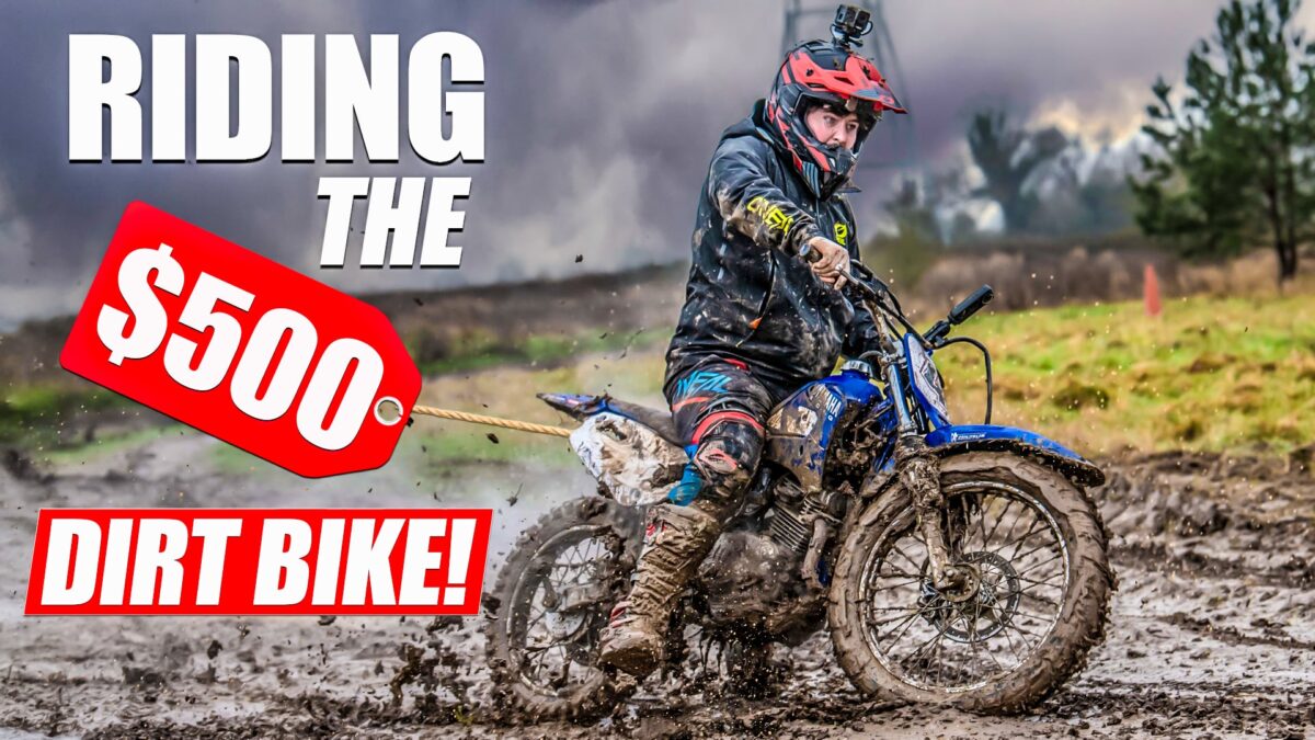 Riding the Cheapest Dirt Bike!