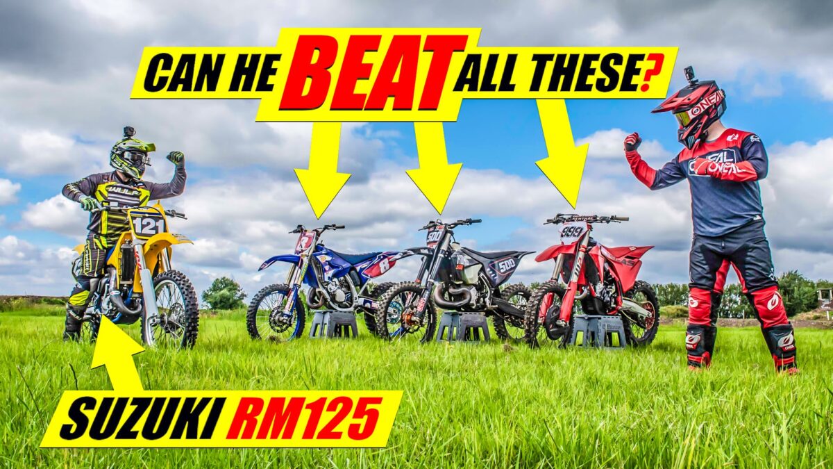 33-Year-Old 125cc 2 Stroke VS. Modern Bikes!