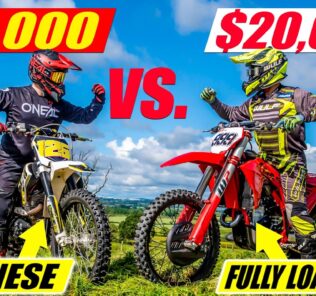 Racing $2,000 Chinese MX Bike vs $20,000 Fully Loaded MX Bike